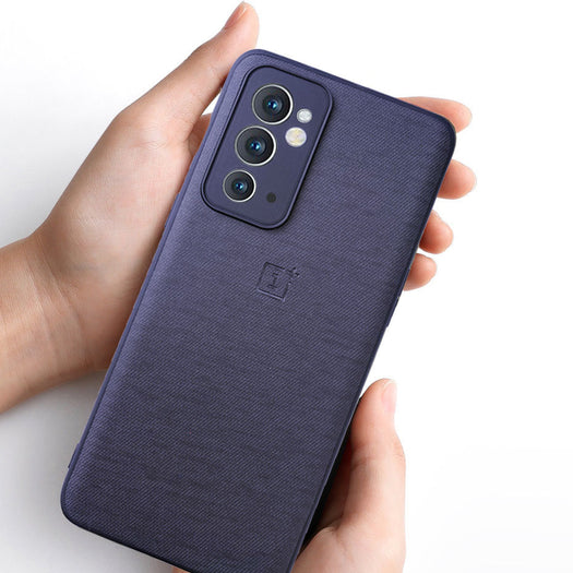 Cloth Pattern Inspiration Soft Sleek Silicon Case For Oneplus 9RT