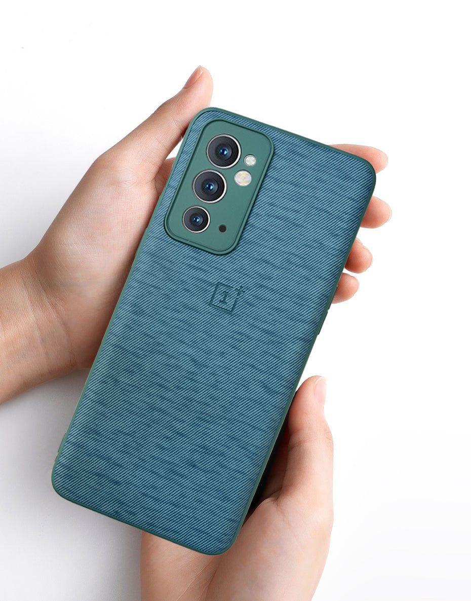 Cloth Pattern Inspiration Soft Sleek Silicon Case For Oneplus 9RT