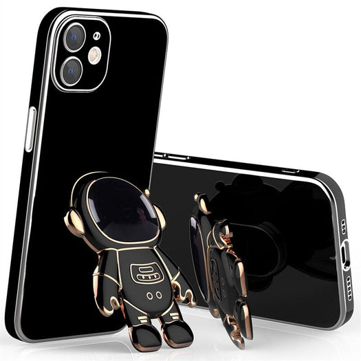 Astronaut Luxurious Gold Edge Back Case For iPhone 11 Pro