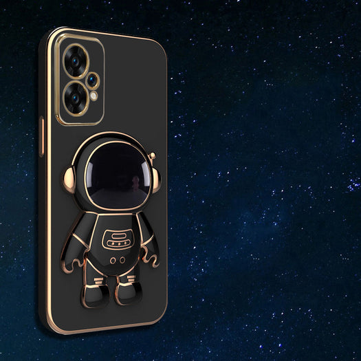 Astronaut Luxurious Gold Edge Back Case For OnePlus Nord CE2 Lite