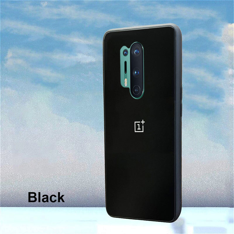 Special Edition Matte Finish Silicone Glass Back Case For Oneplus - Premium Cases