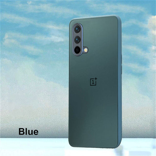 Special Edition Matte Finish Silicone Glass Back Case For Oneplus Nord CE - Premium Cases