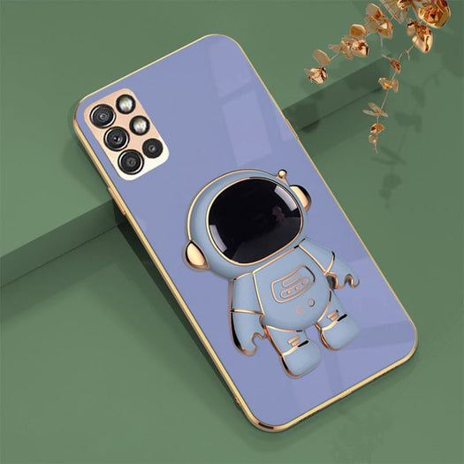 Astronaut Luxurious Gold Edge Back Case For OnePlus 8T