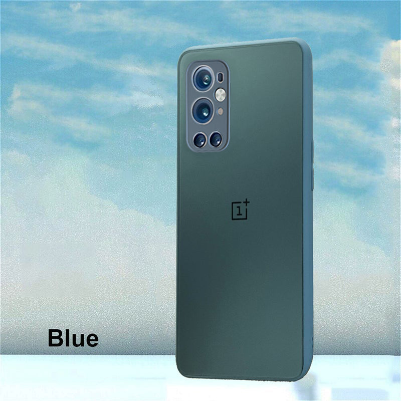 Special Edition Matte Finish Silicone Glass Back Case For Oneplus - Premium Cases