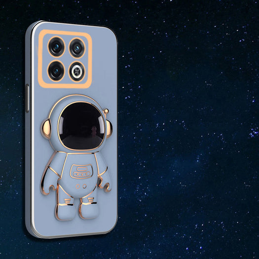Astronaut Luxurious Gold Edge Back Case For OnePlus 10T