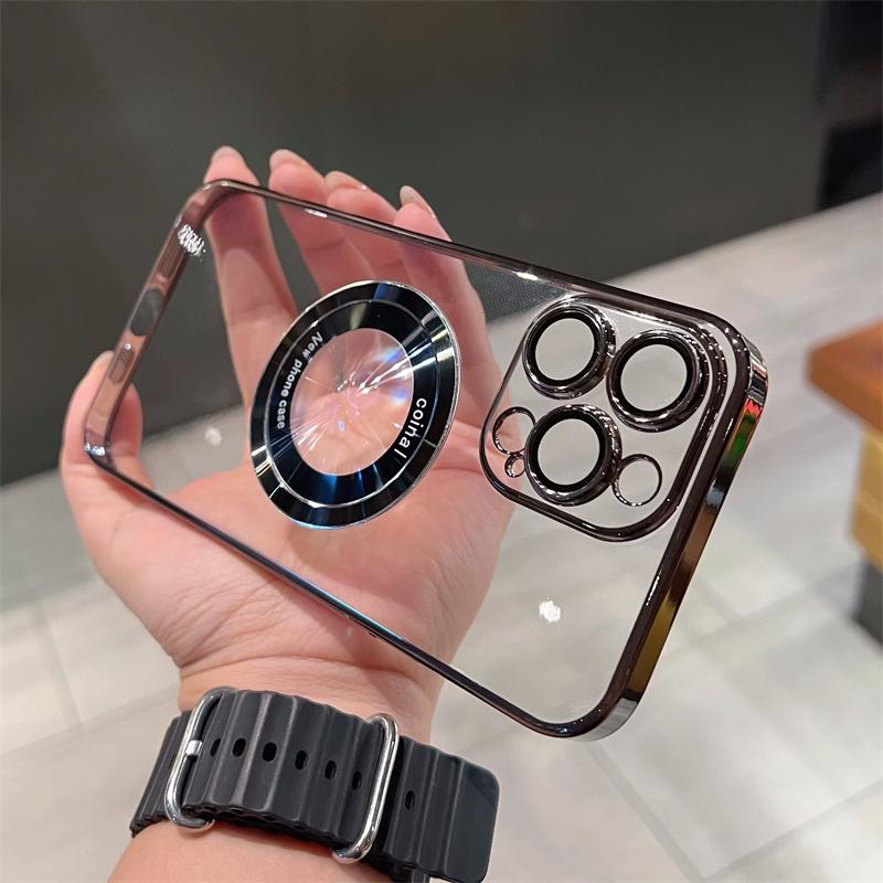 Polycarbonate Transparent Magsafe Case For iPhone 14 Pro
