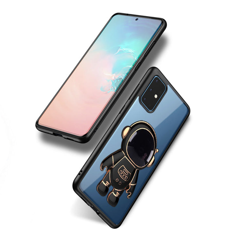 Astronaut Luxury Metal Camera Protection Shockproof Armor Case For Samsung A52/ A52s