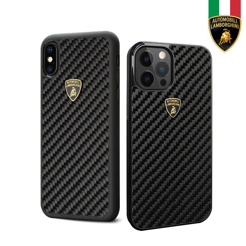 Elemento D3 Genuine Carbon Fiber Lamborghini Case for Apple iPhone 13 Pro Max
