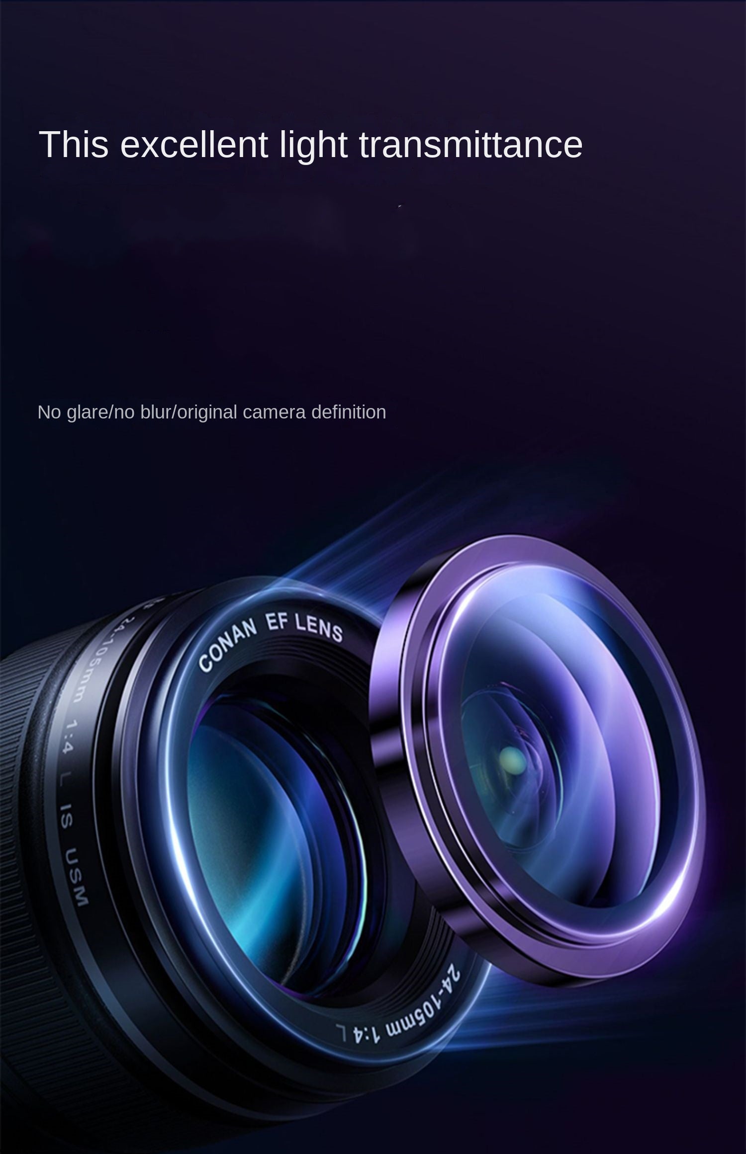 Ring Metal Camera Lens Protector Glass For iPhone 14 Plus