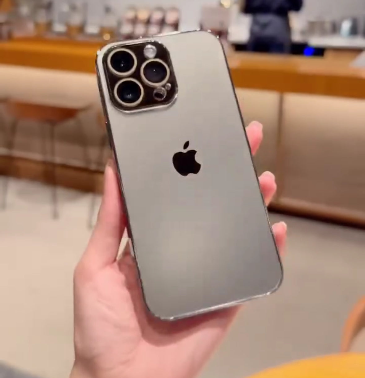 Glossy Ultra Thin Electroplated Camera Lens Protection For iPhone 15 Series