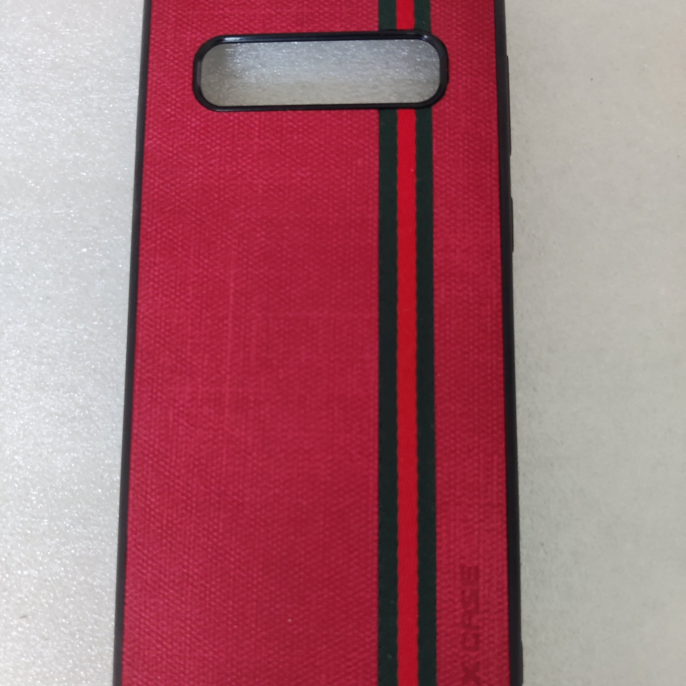 Soft Full Fabric Silicon Protective Back Case For Samsung Galaxy S10/S10 Plus