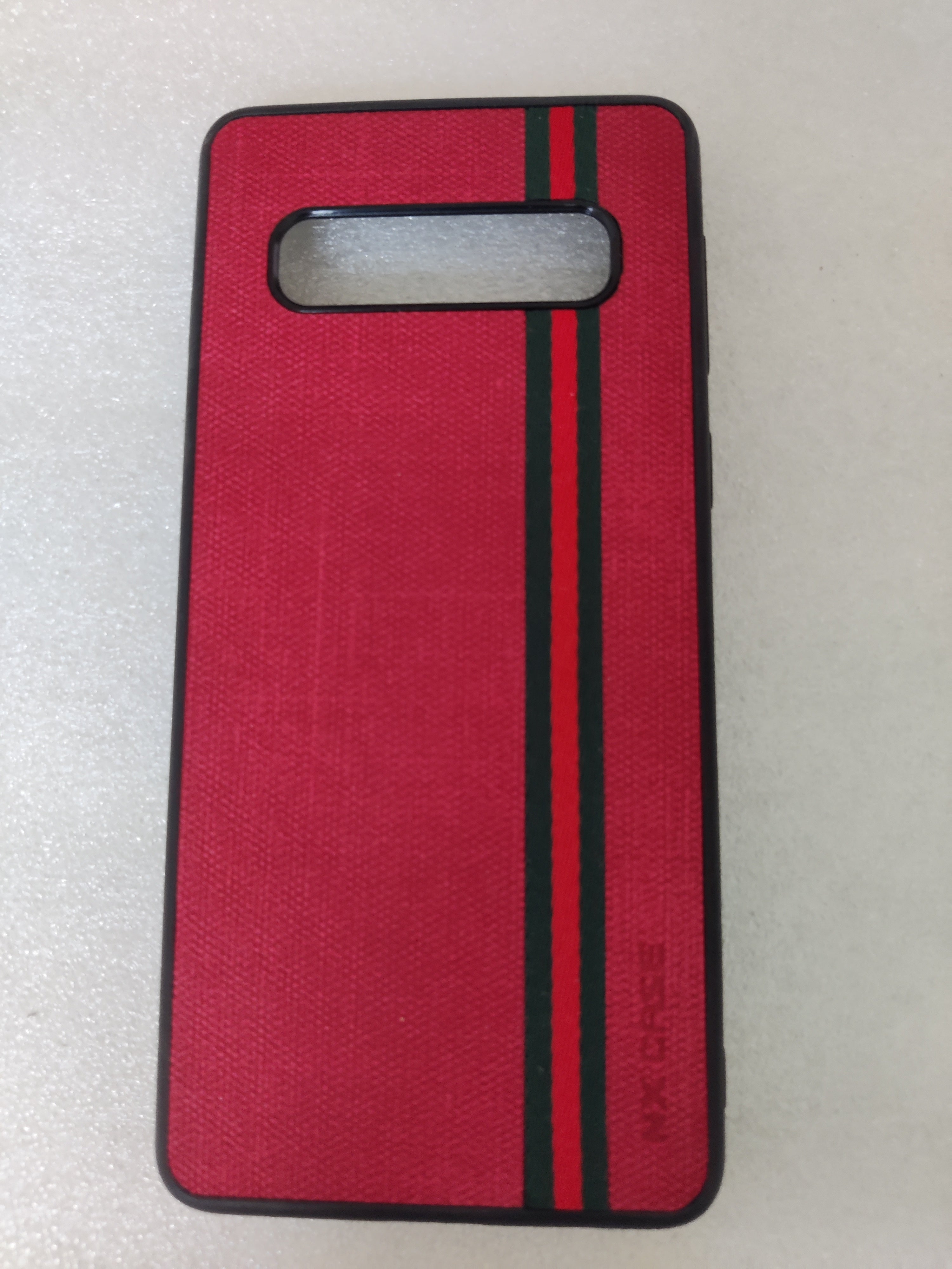 Soft Full Fabric Silicon Protective Back Case For Samsung Galaxy S10/S10 Plus