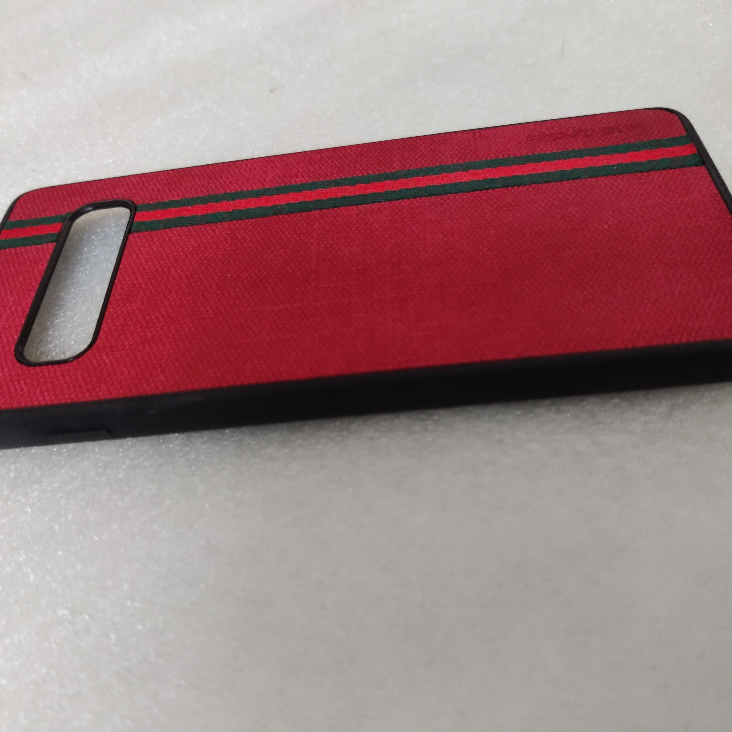 Soft Full Fabric Silicon Protective Back Case For Samsung Galaxy S10/S10 Plus