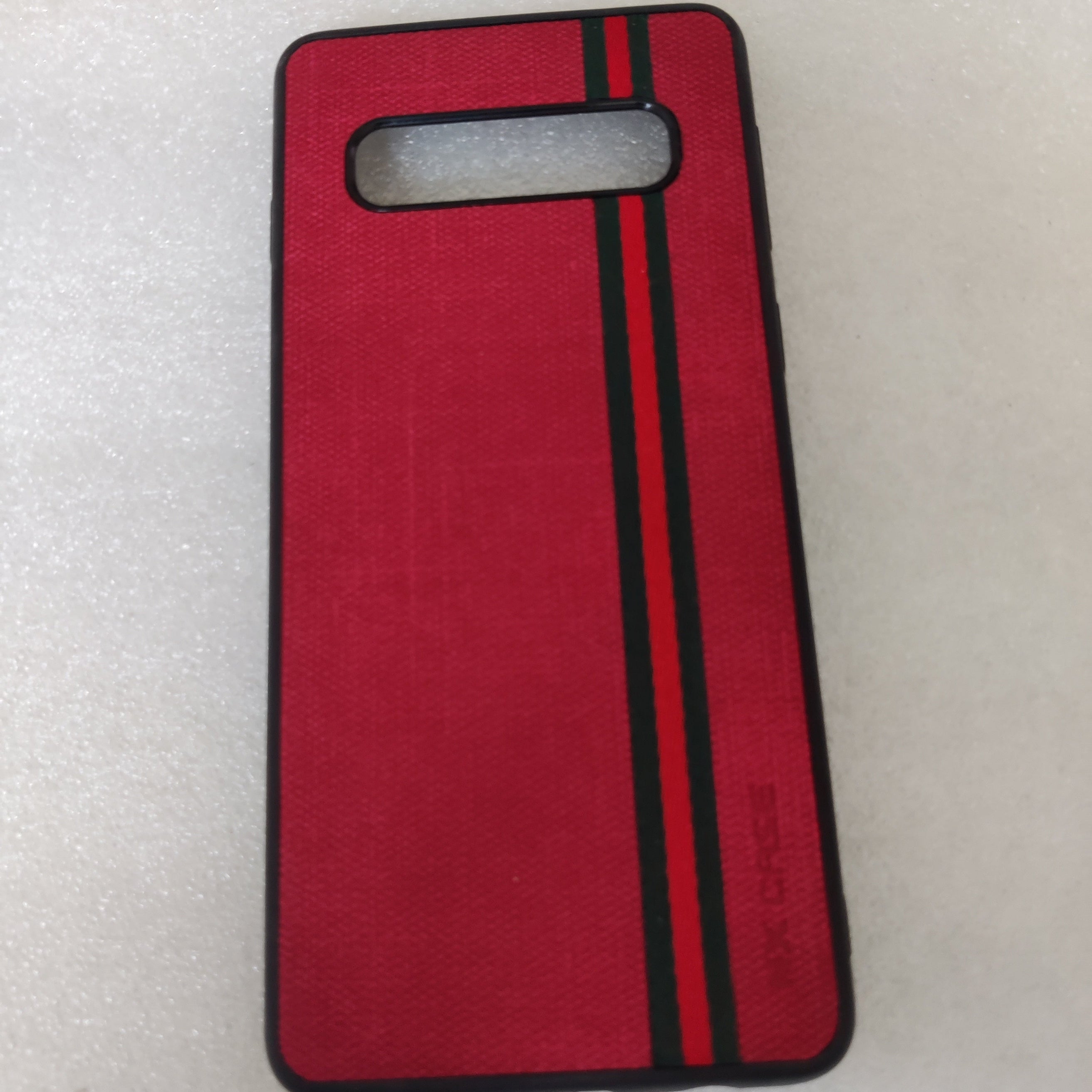 Soft Full Fabric Silicon Protective Back Case For Samsung Galaxy S10/S10 Plus