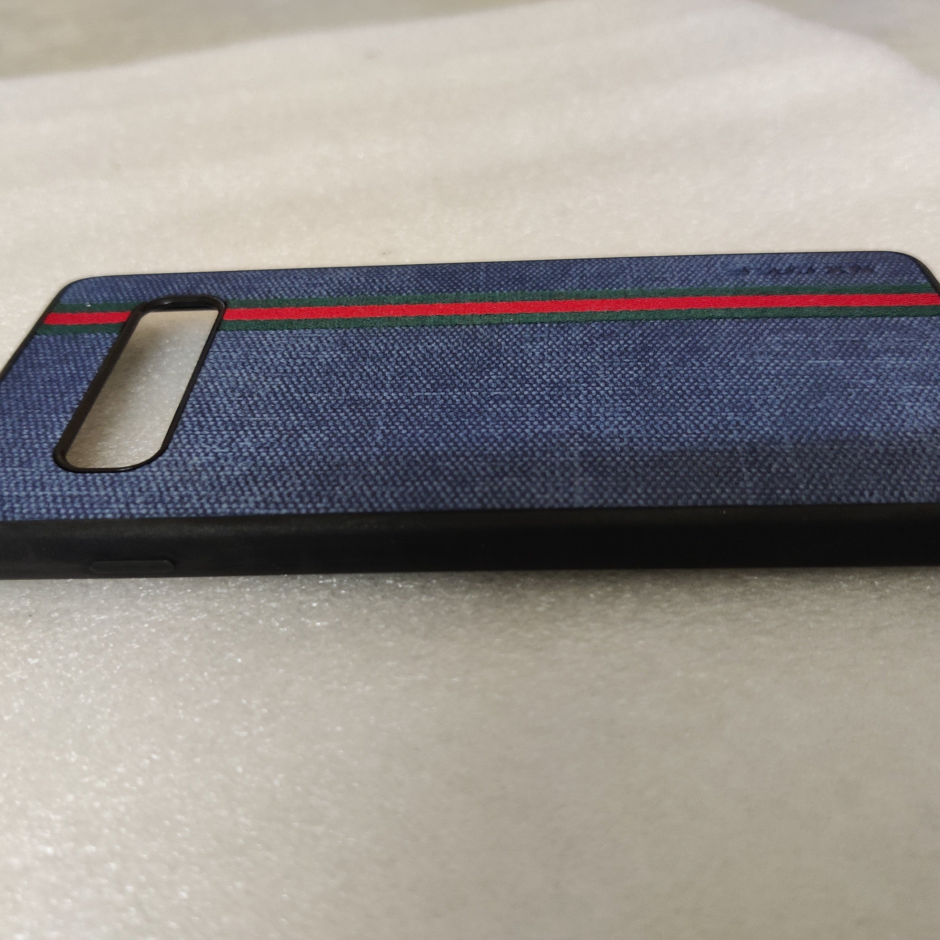 Soft Full Fabric Silicon Protective Back Case For Samsung Galaxy S10/S10 Plus