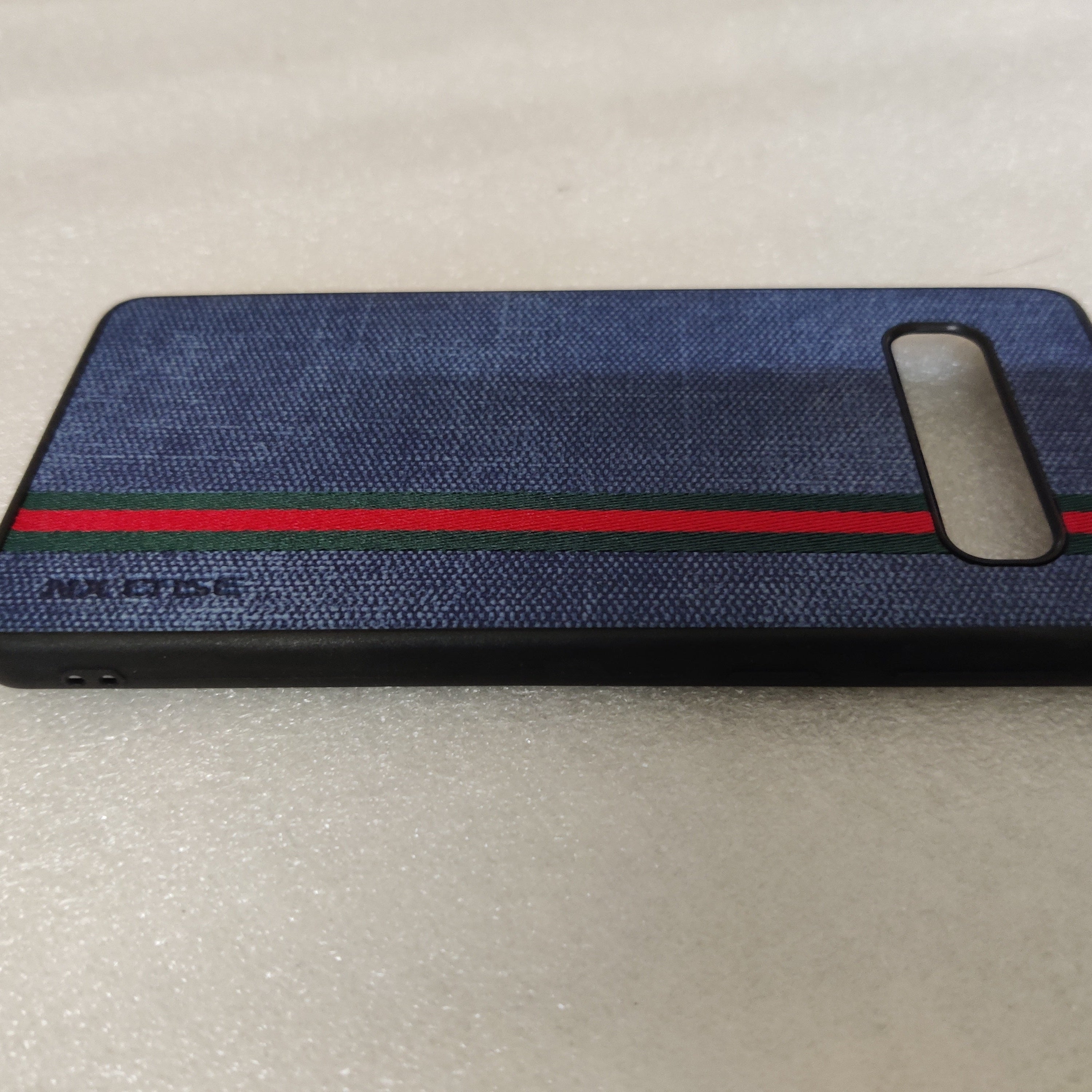 Soft Full Fabric Silicon Protective Back Case For Samsung Galaxy S10/S10 Plus