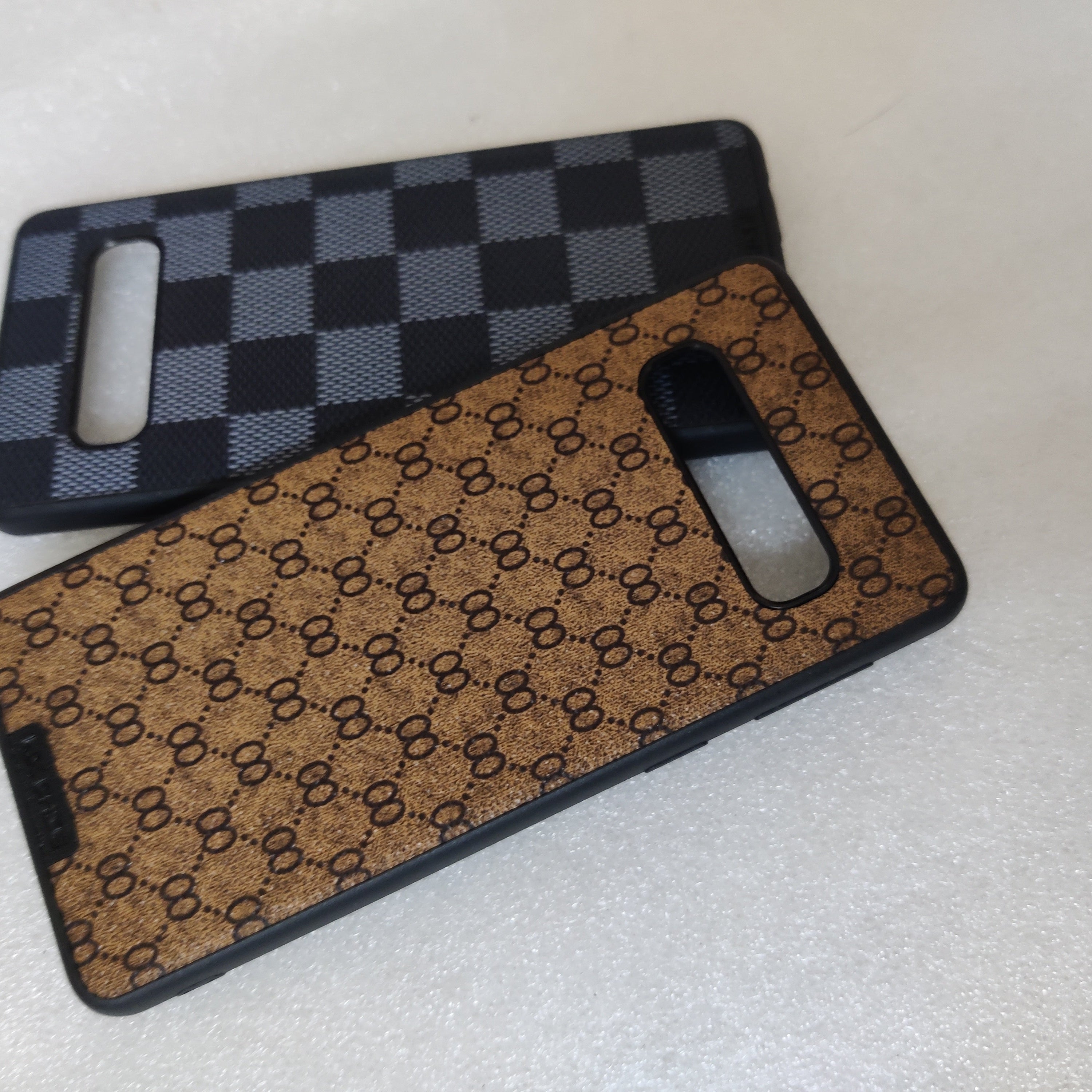 Soft Full Fabric Silicon Protective Back Case For Samsung Galaxy S10/S10 Plus