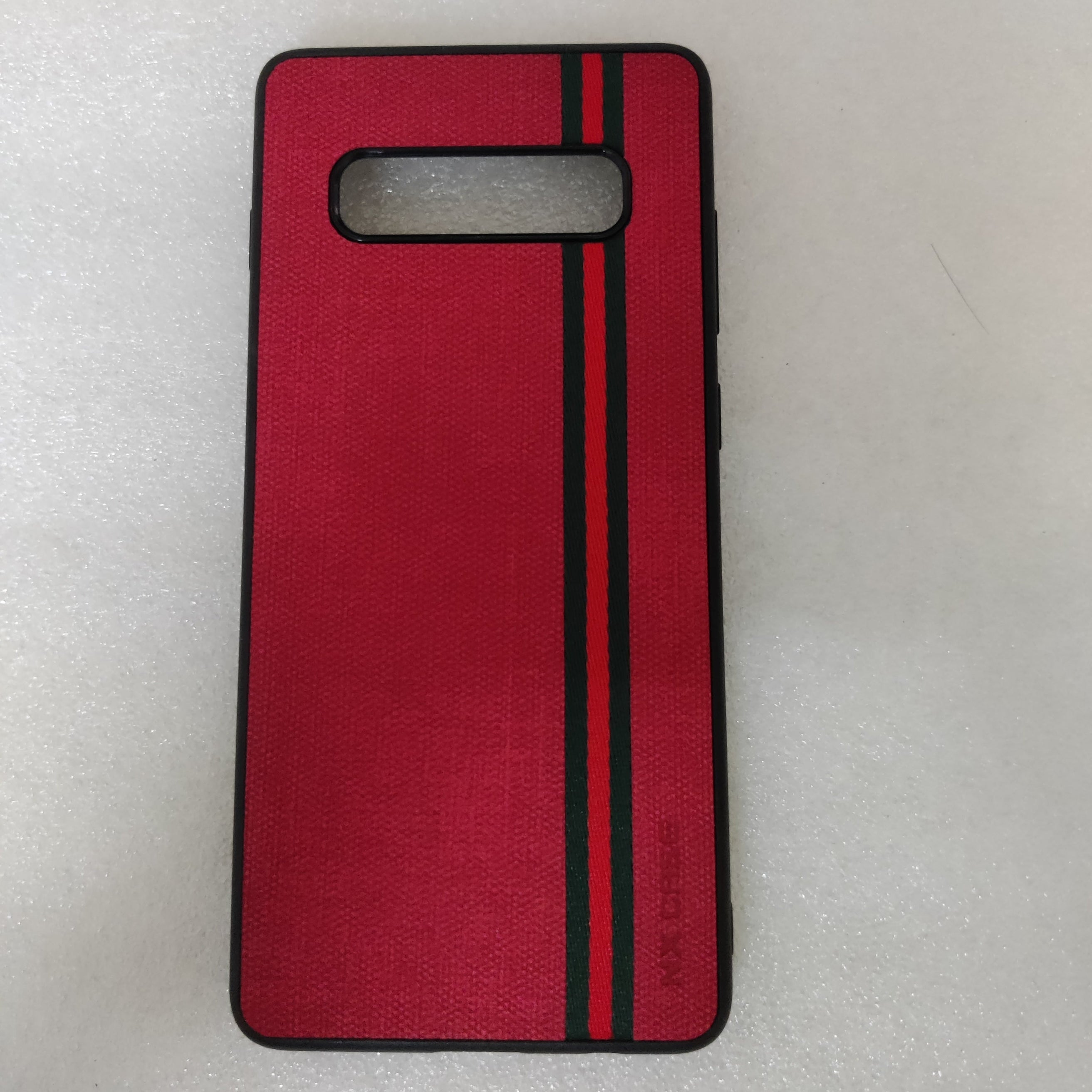 Soft Full Fabric Silicon Protective Back Case For Samsung Galaxy S10/S10 Plus