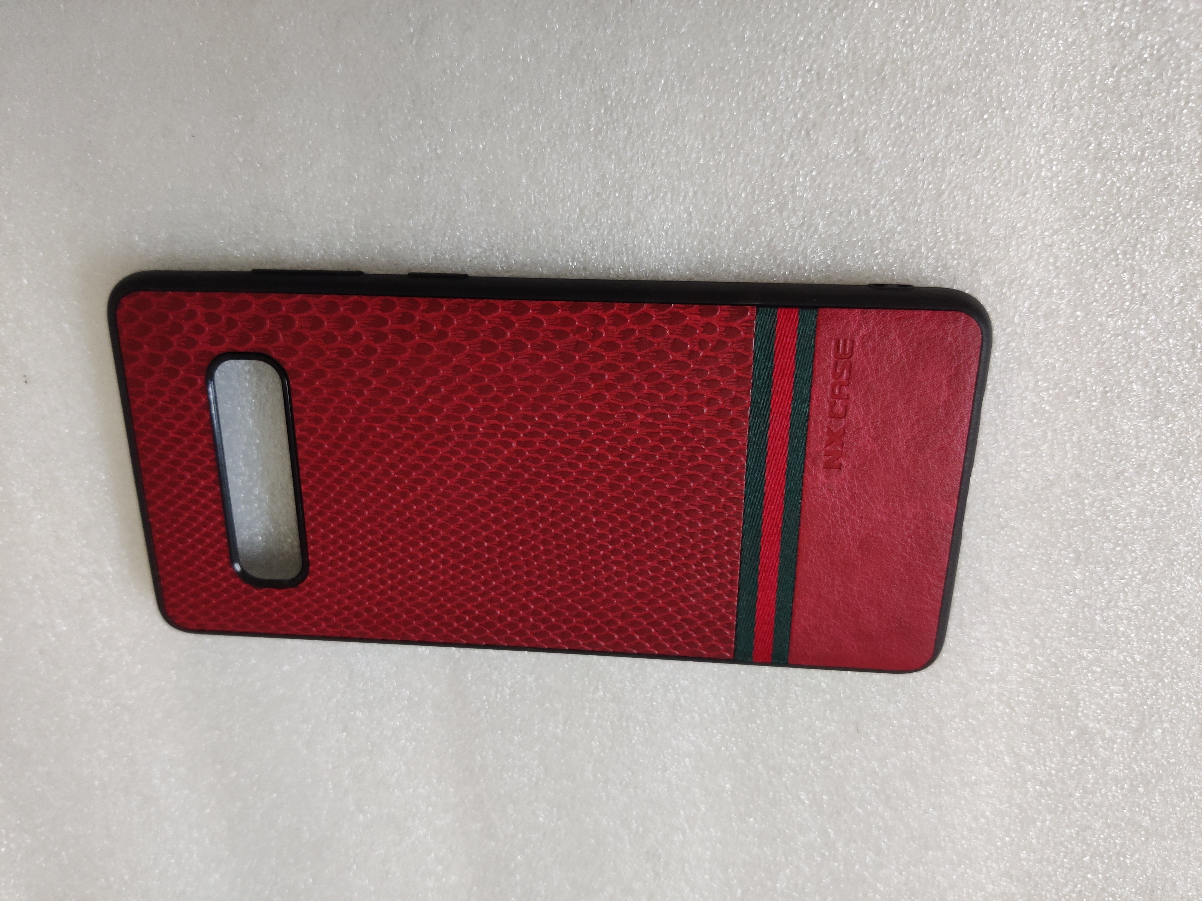 Soft Full Fabric Silicon Protective Back Case For Samsung Galaxy S10/S10 Plus