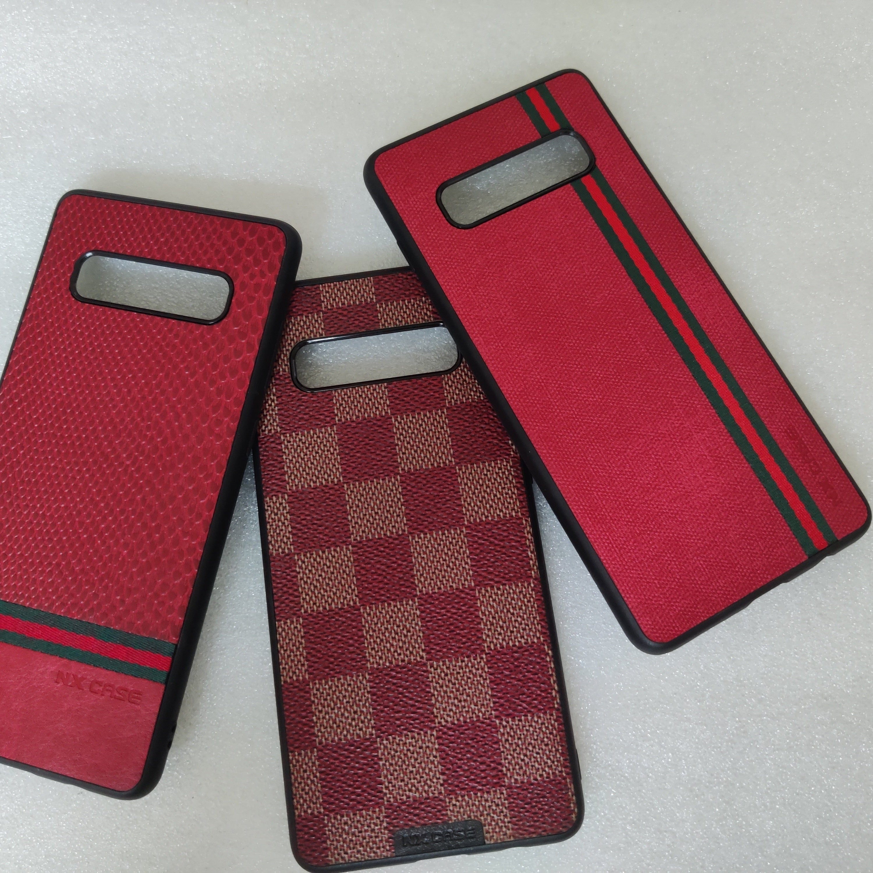 Soft Full Fabric Silicon Protective Back Case For Samsung Galaxy S10/S10 Plus