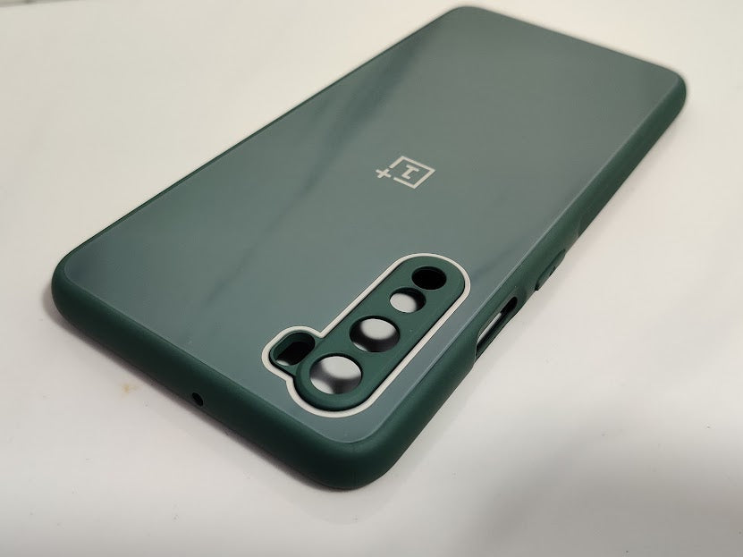 Luxurious Glass Back Case For Oneplus Nord