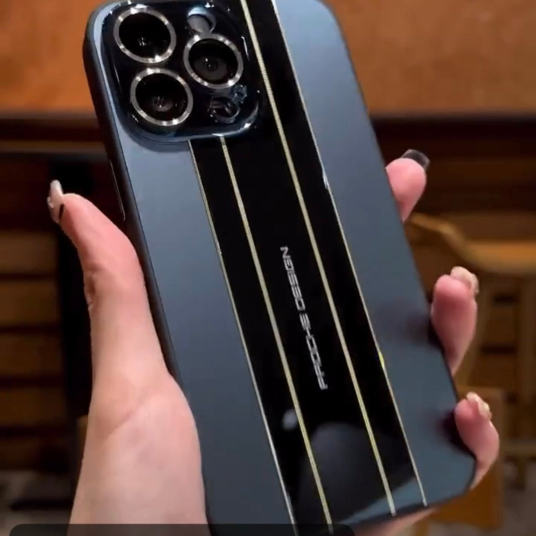 Porsche Glass Case For iPhone 15