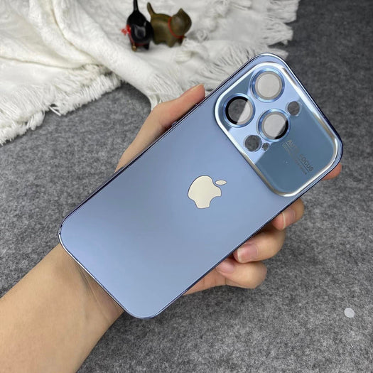 New design Lens Glass Case For iPhone 14
