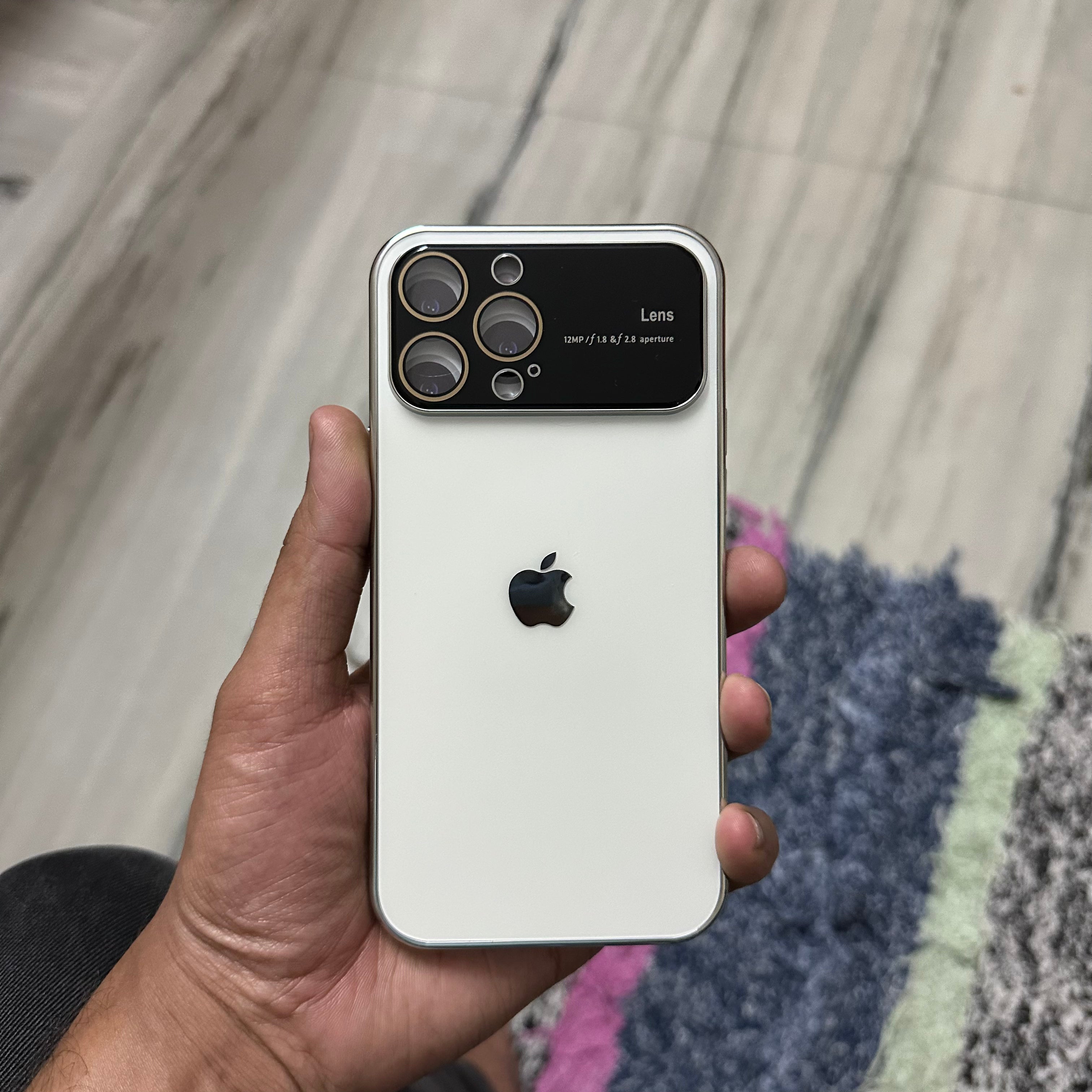 New design Lens Glass Case For iPhone 16 Series