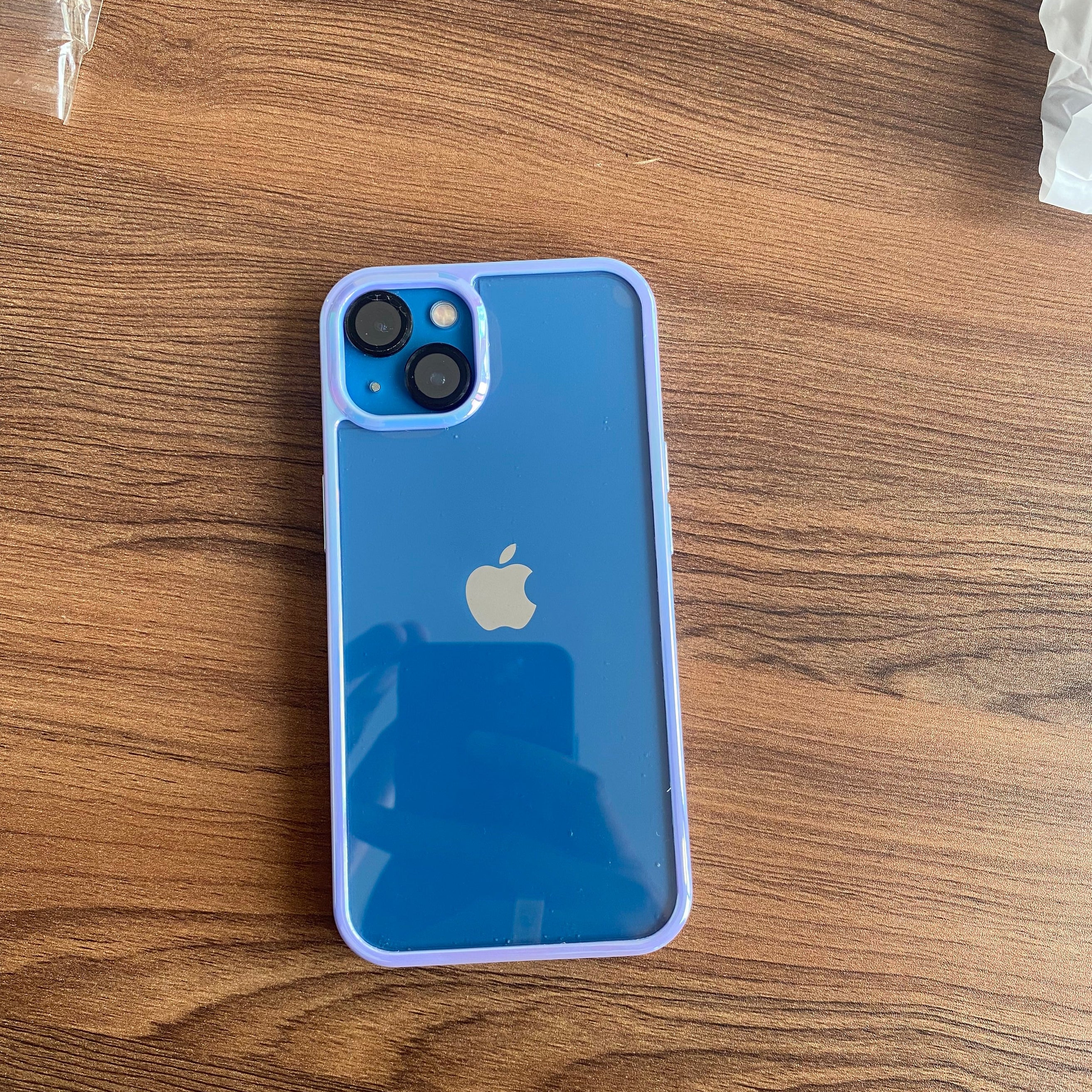 Transparent Heavy Duty Shining Gradient Back Case Cover for iPhone 13 Pro Max