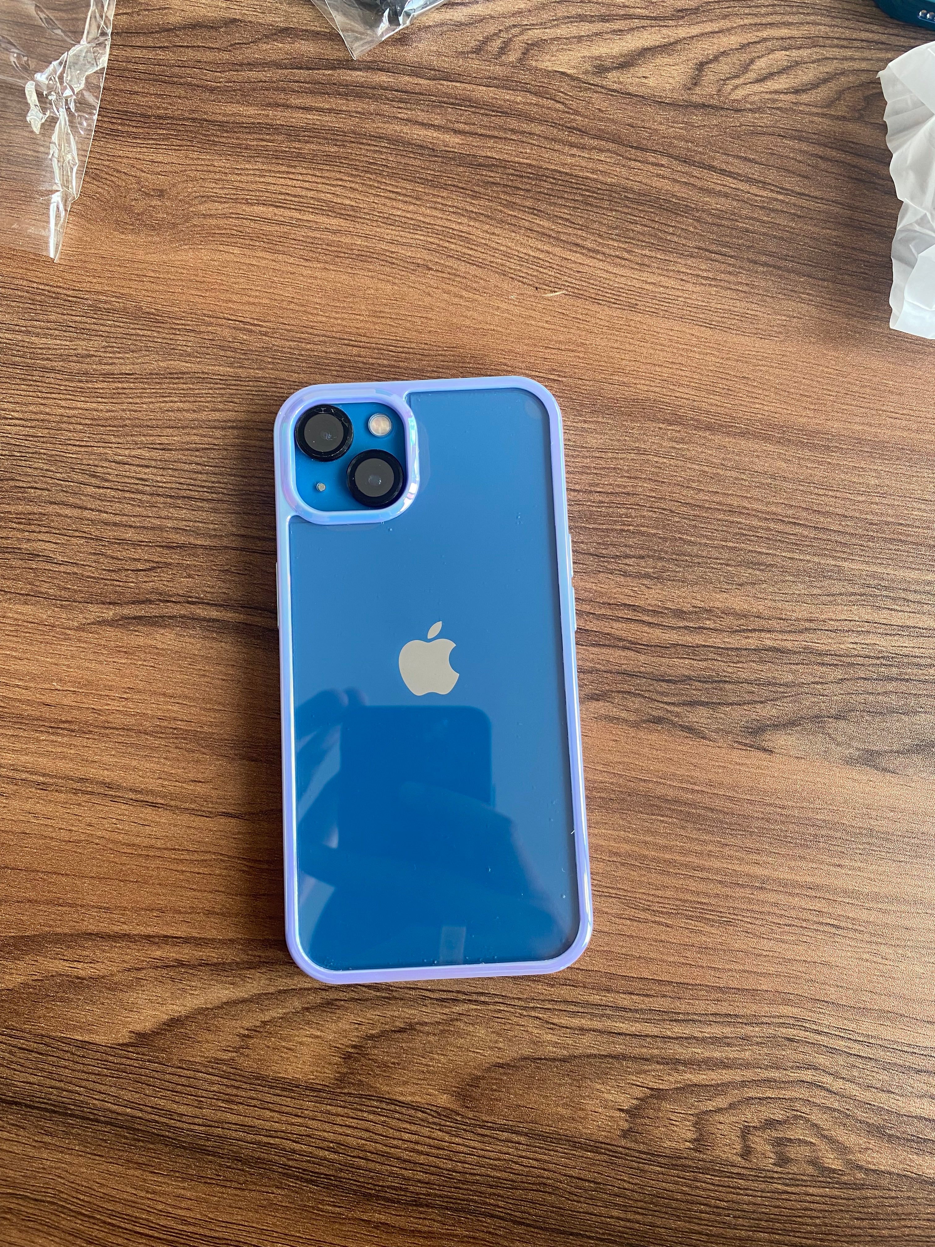 Transparent Heavy Duty Shining Gradient Back Case Cover for iPhone 13 Pro Max