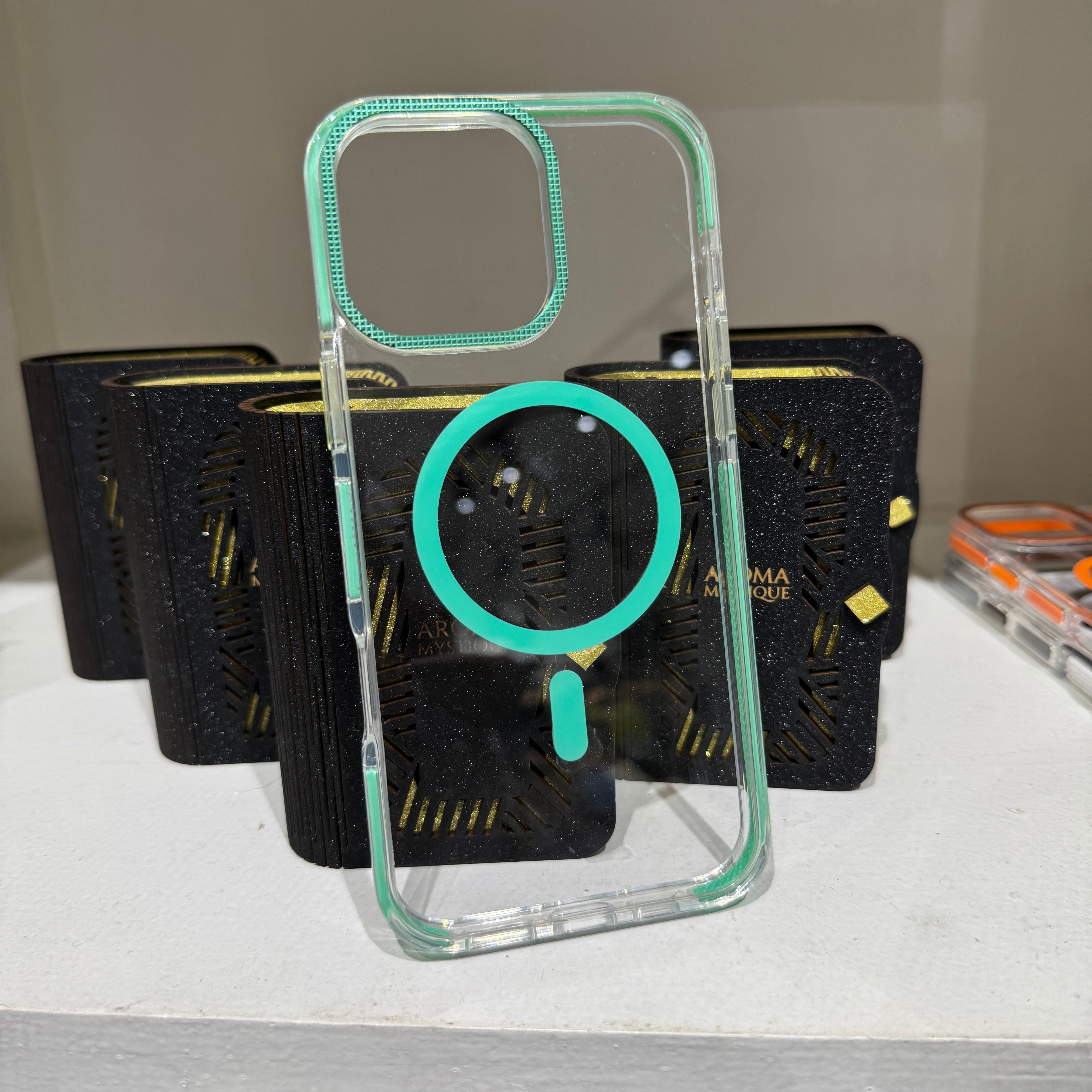 Bumper Transparent Anti Yellow Magsafe Case For iPhone