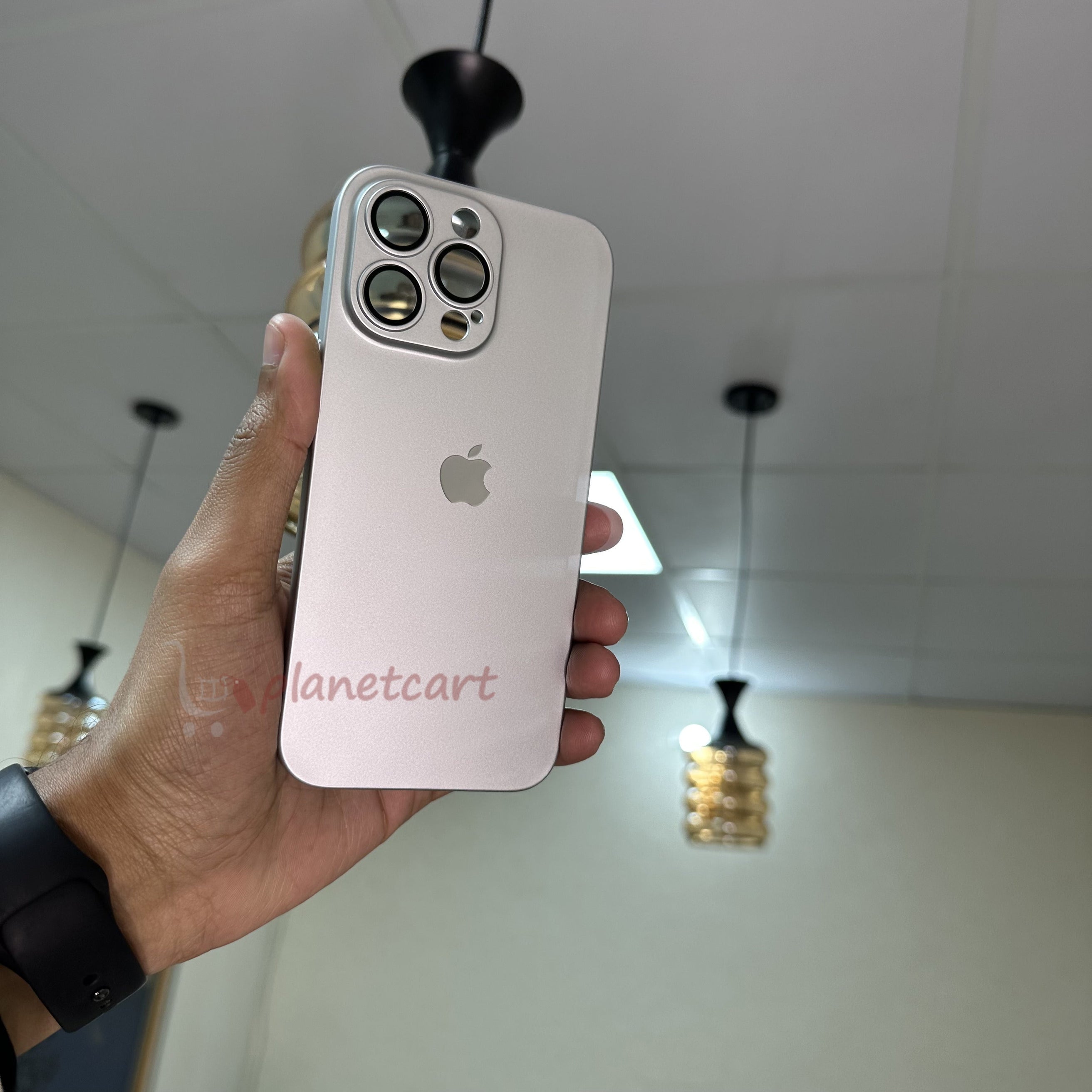 Luxurious Matte Thin Back Case With Shinning Logo For iPhone 14 Series
