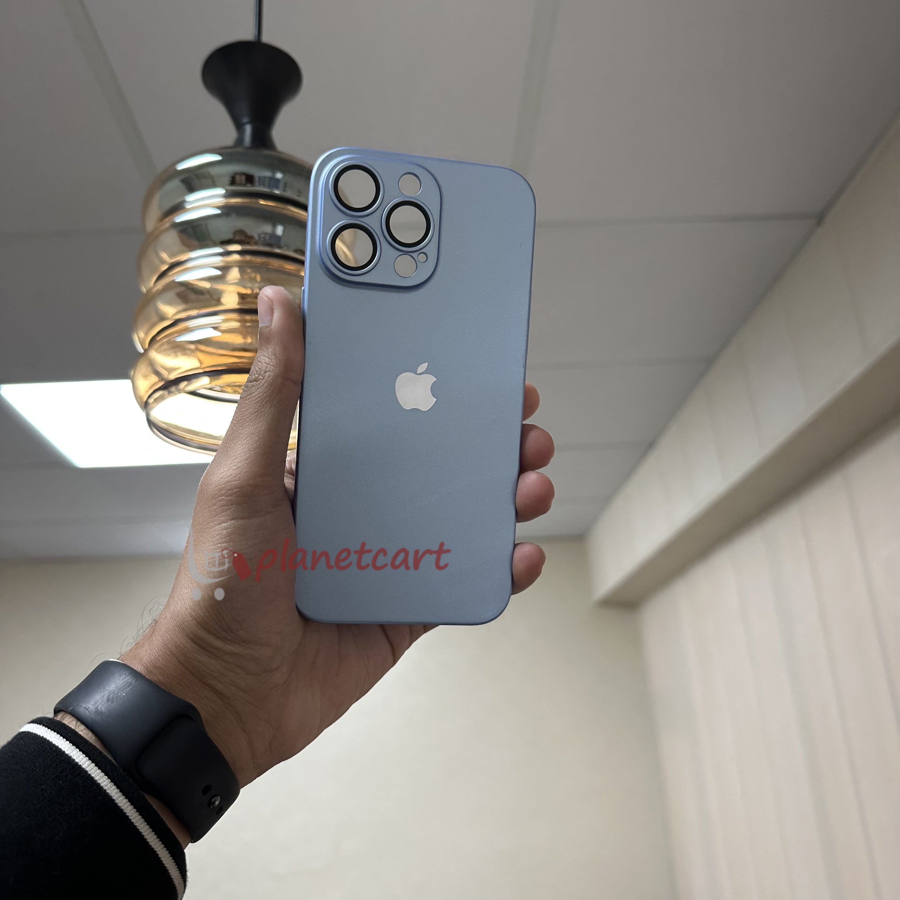 Luxurious Matte Thin Back Case With Shinning Logo For iPhone 14 Plus
