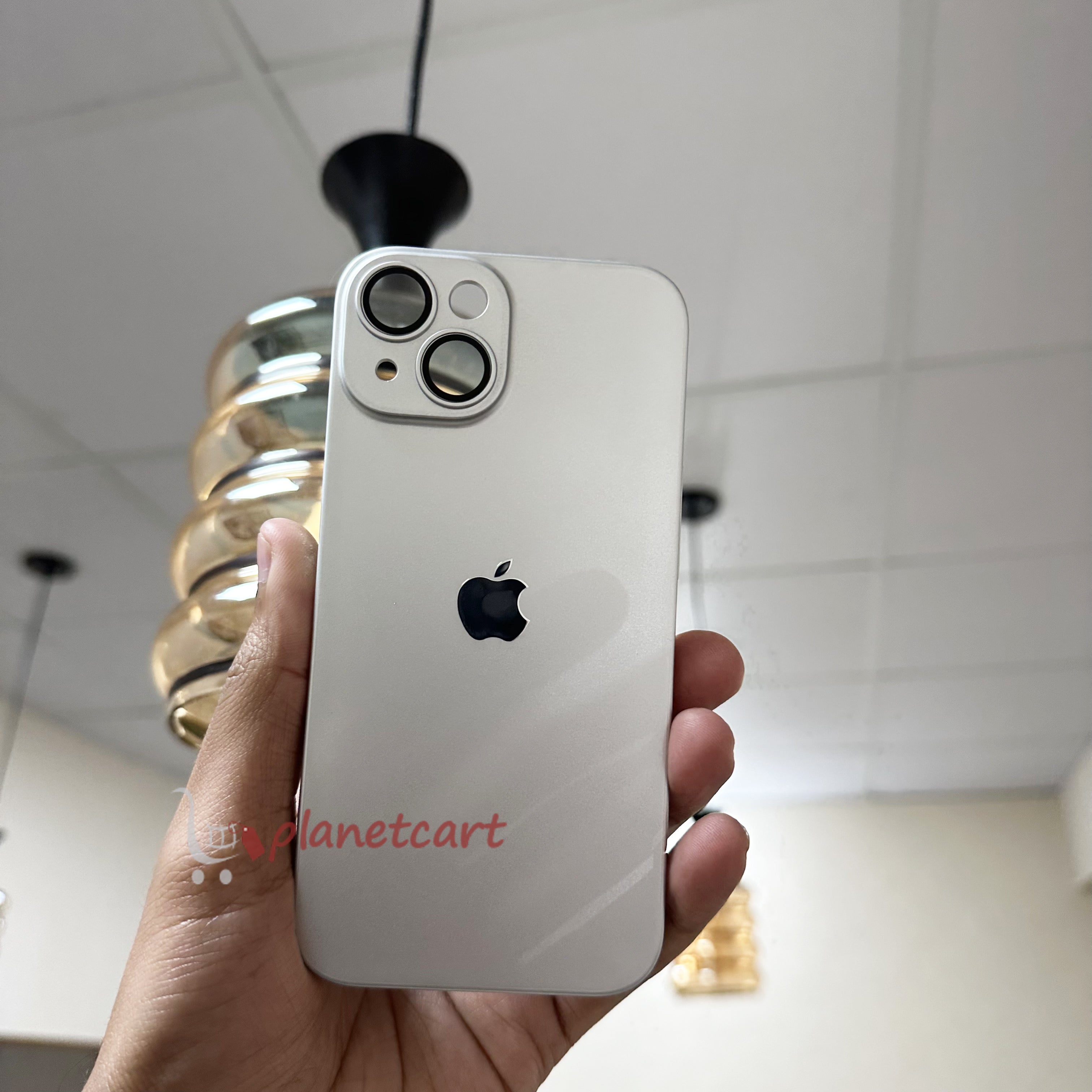 Luxurious Matte Thin Back Case With Shinning Logo For iPhone 14 Pro