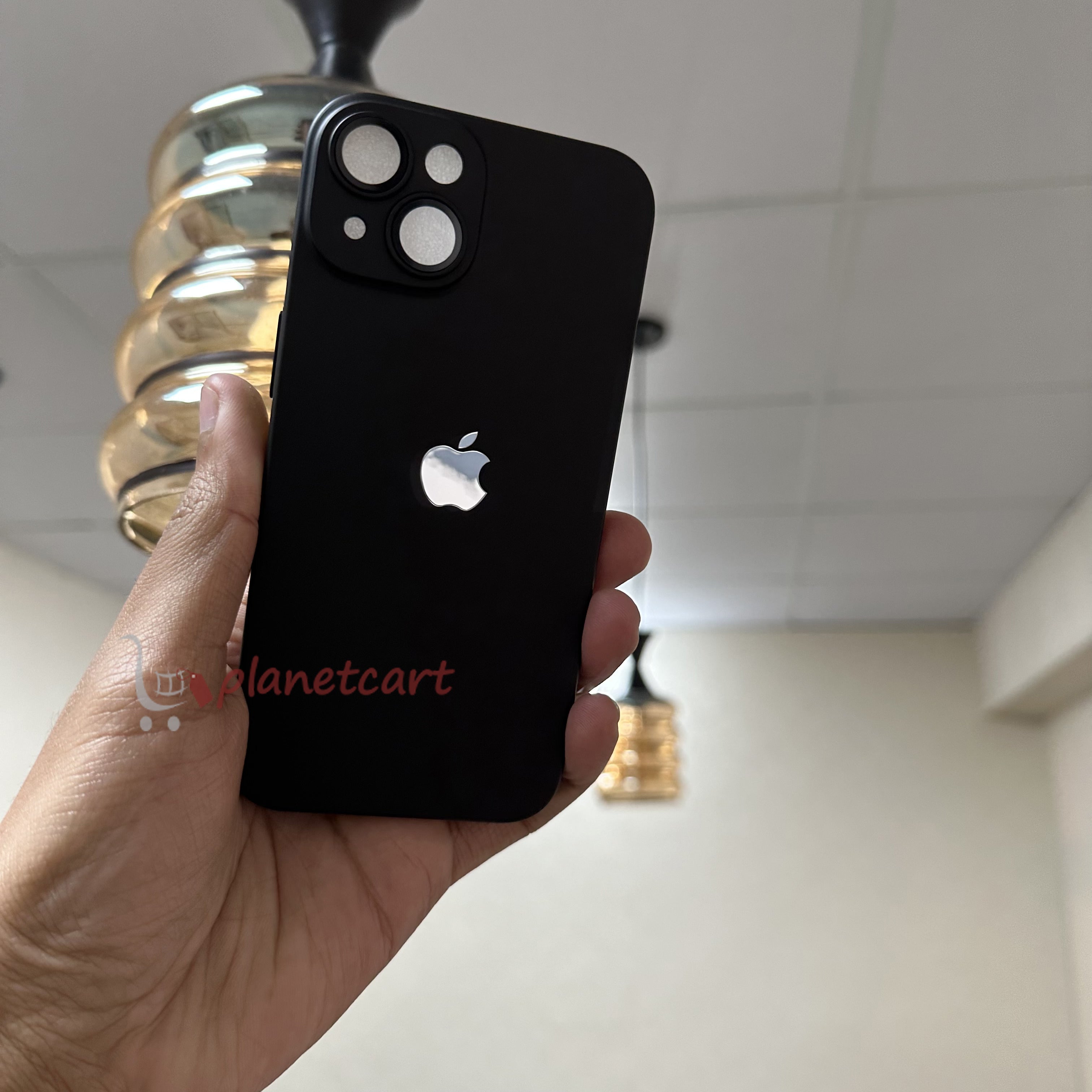Luxurious Matte Thin Back Case With Shinning Logo For iPhone 14 Pro