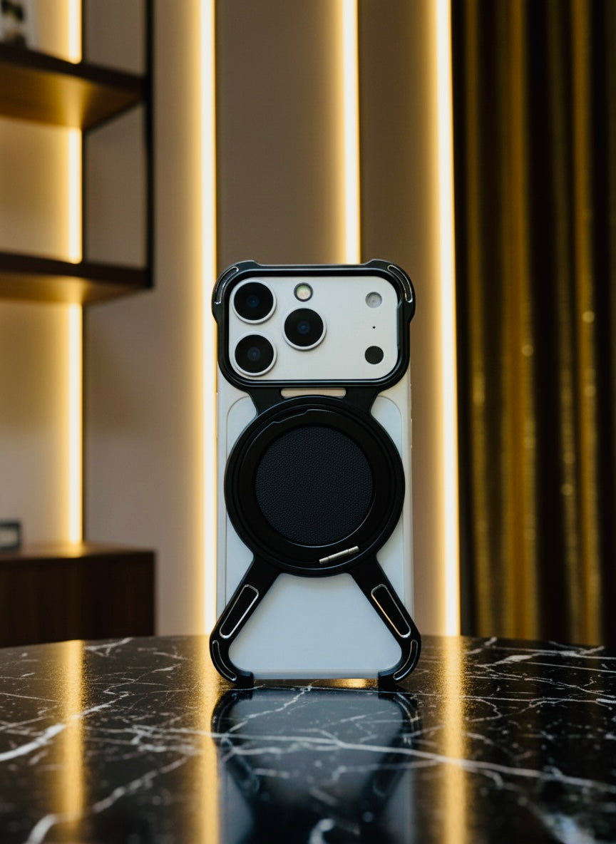 X Shape Metal Magsafe Bumper Case For iPhone 17 Series