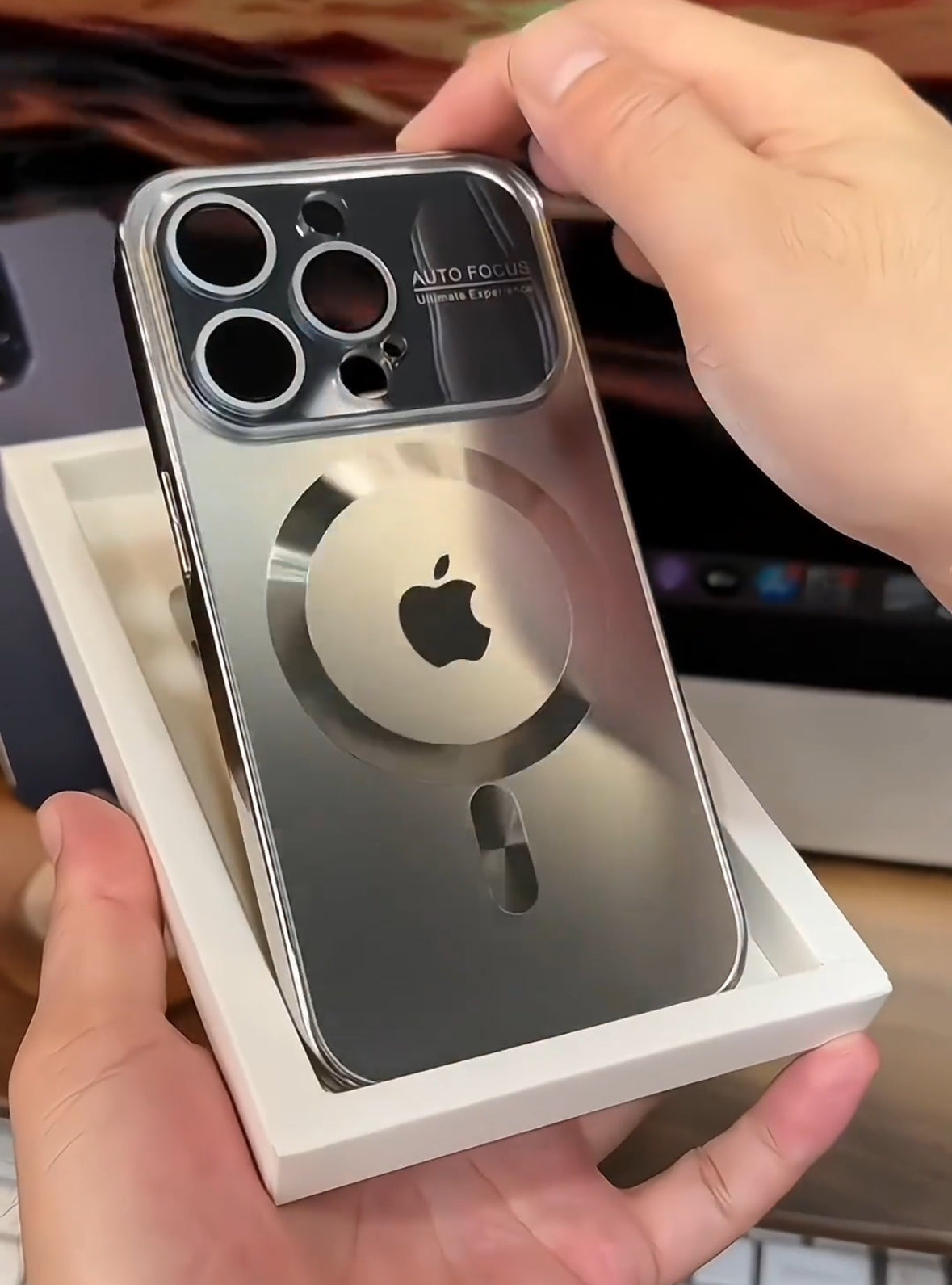 New Magsafe Lens Glass Case For iPhone 15 Series