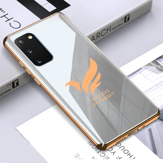 Premium Silicone Back Case Cover For Samsung Galaxy S20