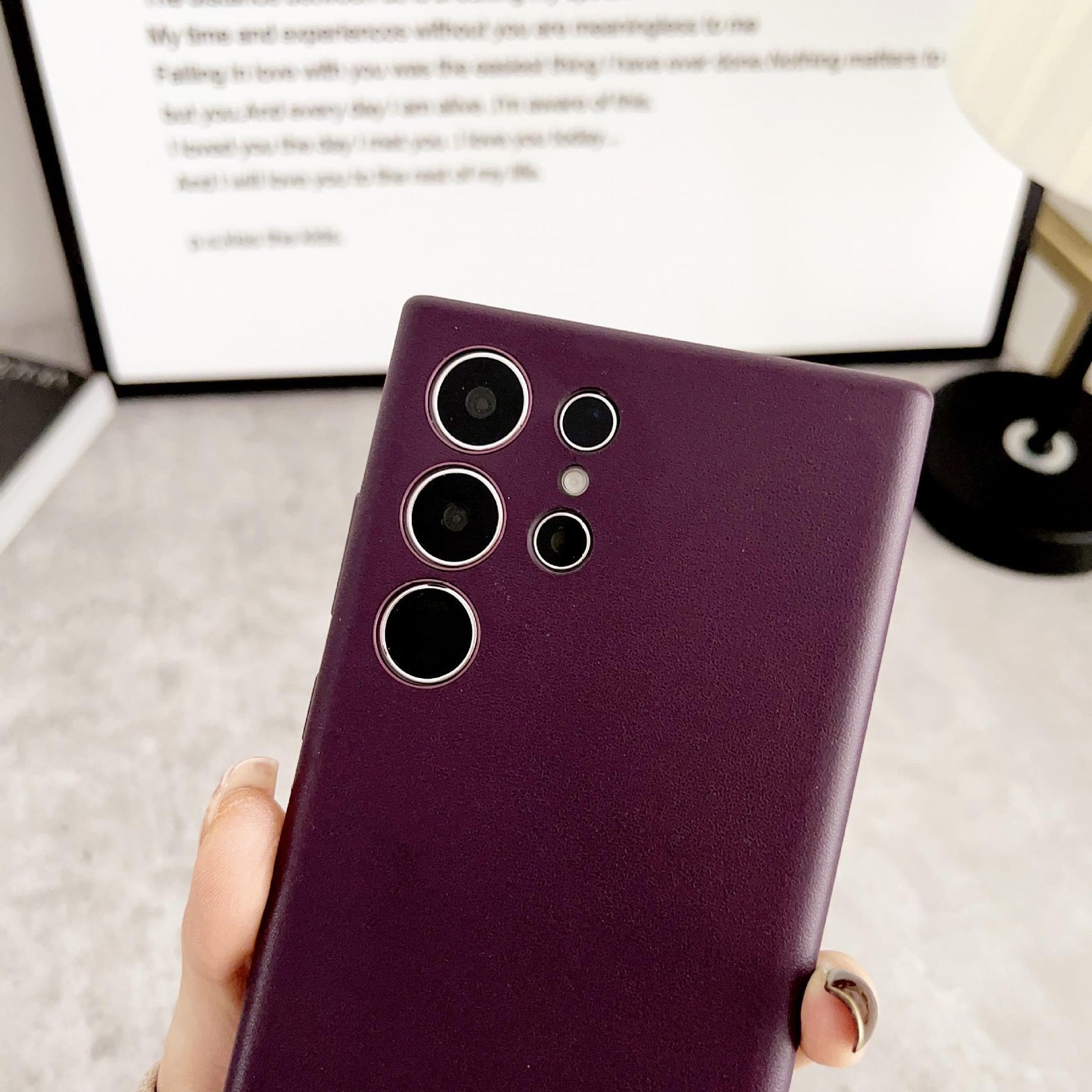 New Leather Case For Samsung Galaxy S25 Ultra