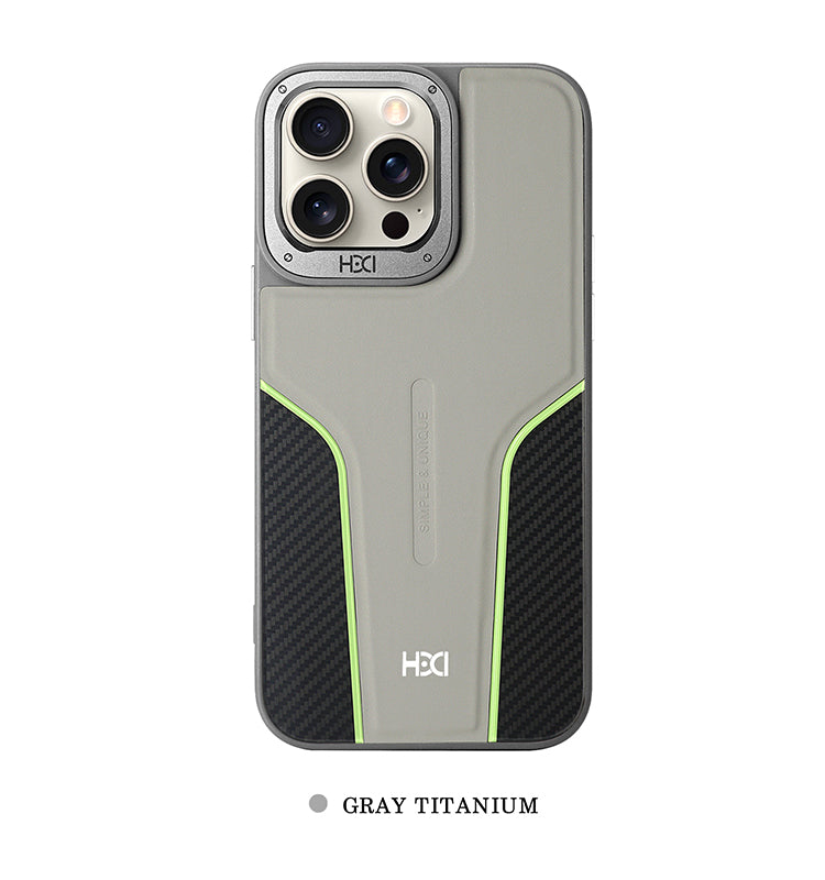 New Product SuperCar Series Leather Acrylic Cases for iPhone