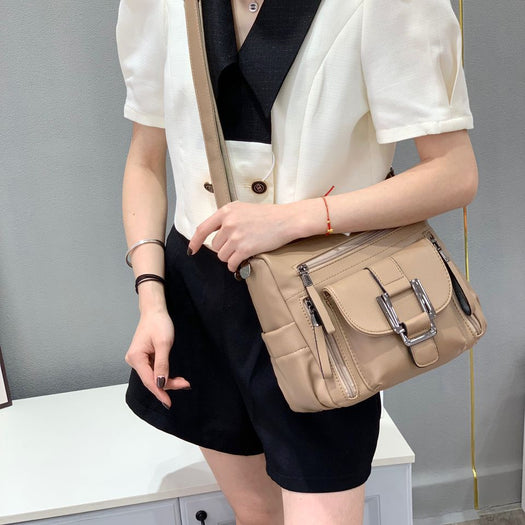 Luxury Trand Satchel High Quality Leather Sling Handbag For Female