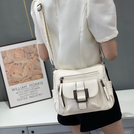 Luxury Trand Satchel High Quality Leather Sling Handbag For Female
