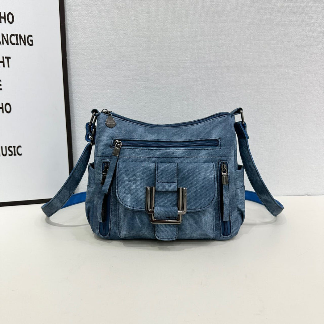 Luxury Trand Satchel High Quality Leather Sling Handbag For Female