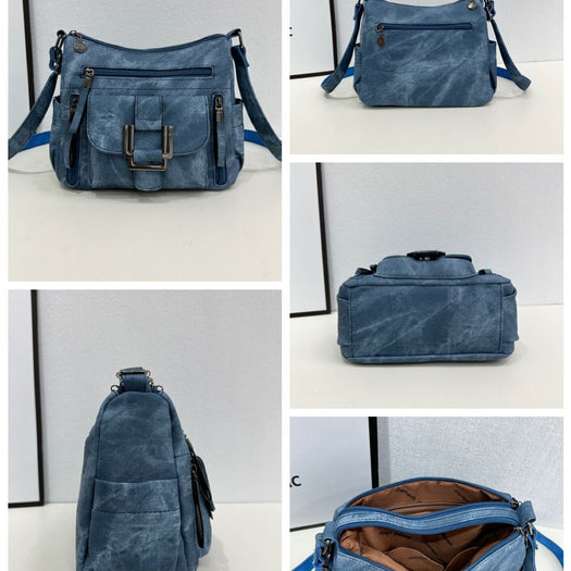 Luxury Trand Satchel High Quality Leather Sling Handbag For Female
