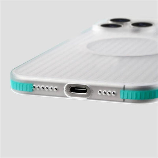 Translucent Sleek Rigged Magsafe Case For iPhone