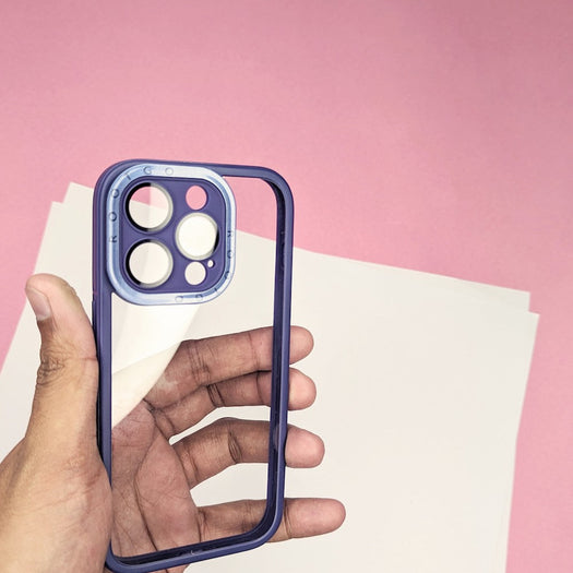 Root Transparent Polycarbonate Back Case Cover for iPhone 15 Pro