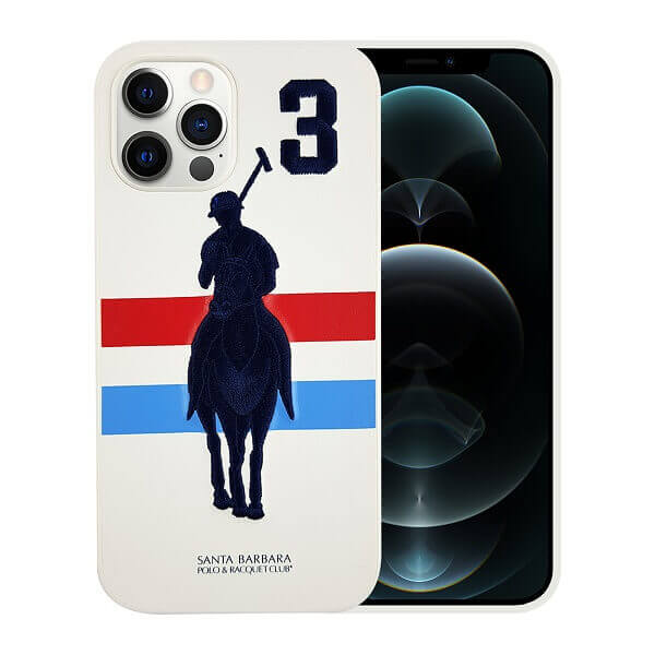 Santa Barbara Garner Series Genuine Leather Case For iPhone 13 Pro Max - planetcartonline