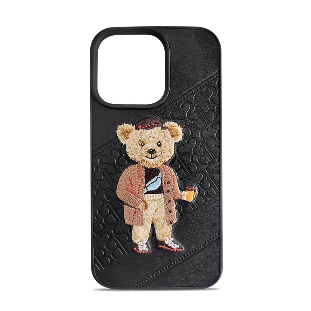 Santa Barbara Classic Crete Series Genuine Leather Case For iPhone 15 Pro