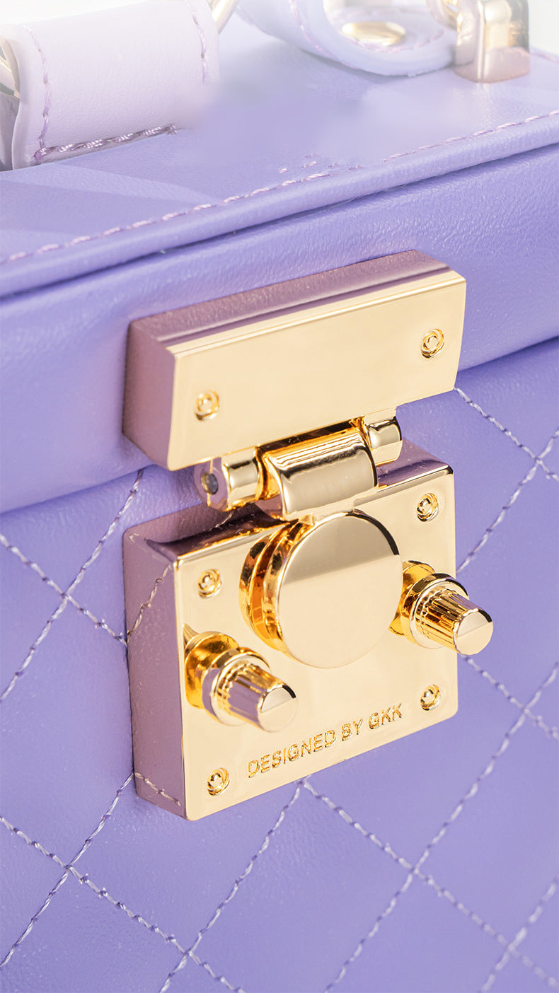 Luxury Leather Bag Metal Long Chain Case for Samsung Galaxy Z Flip 5