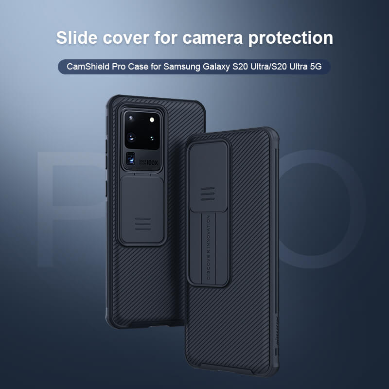 Nillkin CamShield Pro Cover Case for Samsung Galaxy S20 Ultra - Premium Cases